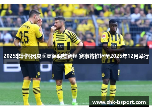 2025非洲杯因夏季高温调整赛程 赛事将推迟至2025年12月举行 2025非洲杯因夏季高温调整赛程 赛事将推迟至2025年12月举行